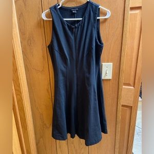 Black zipper Theory Dress. Size 8.